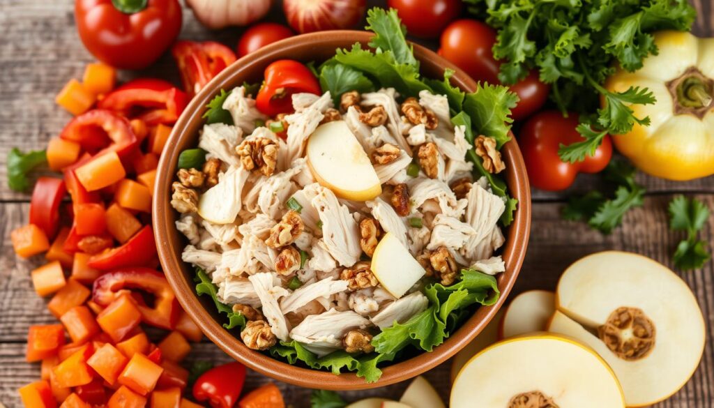 Delicious Chicken Salad with Apples