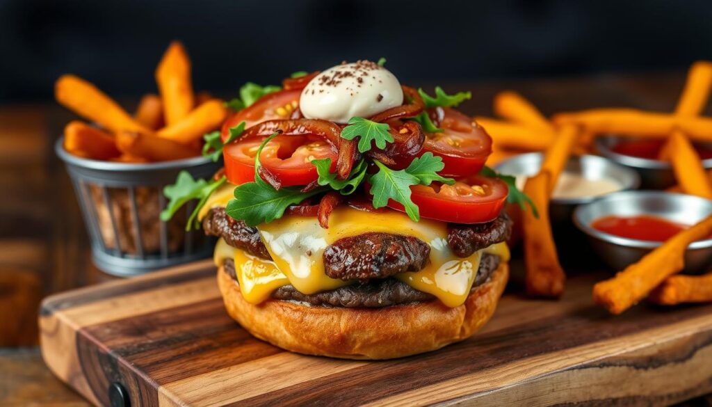 Gourmet Wagyu Burger Toppings