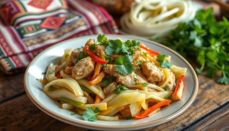 Hmong cabbage and chicken recipe