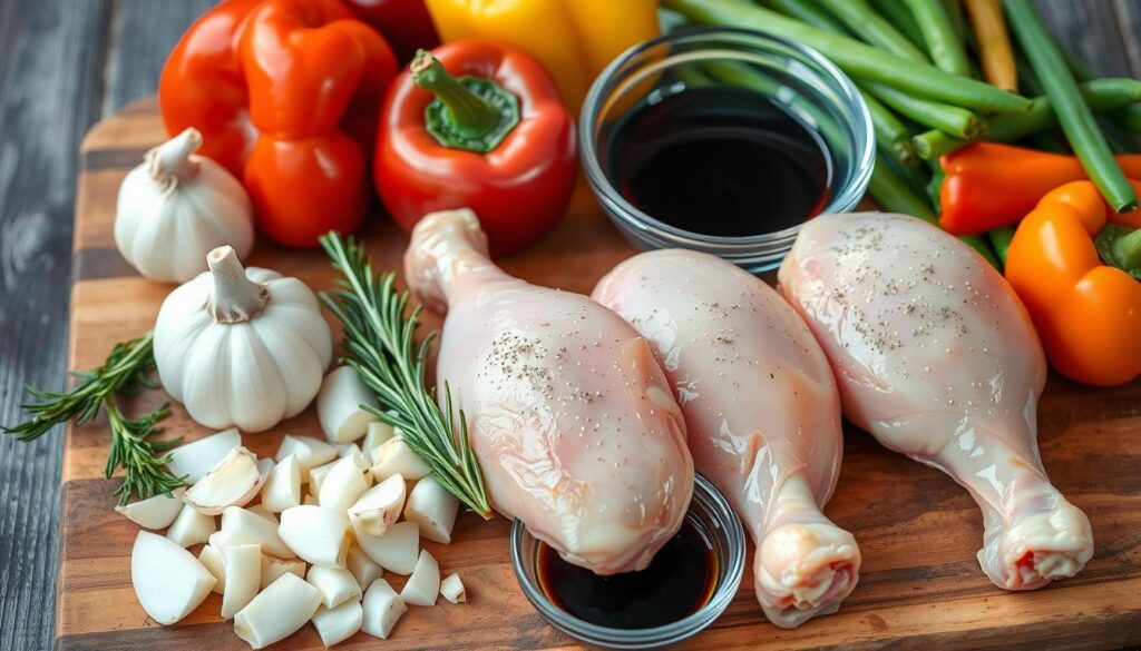 Instant Pot Chicken Legs Ingredients