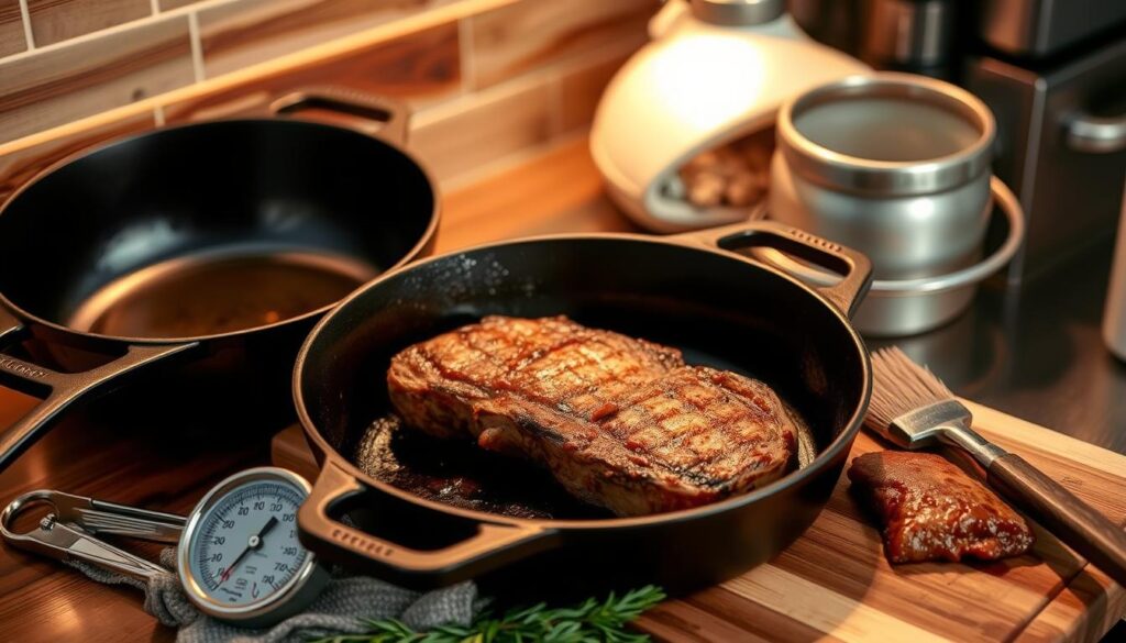 T-Bone Steak Cooking Tools